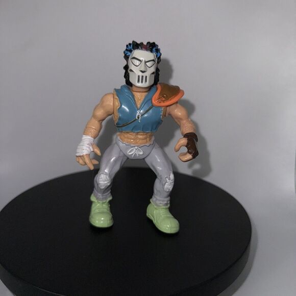 1989 Playmates TMNT Casey Jones Action Figure Vintage Ninja Turtles - Picture 1 of 2